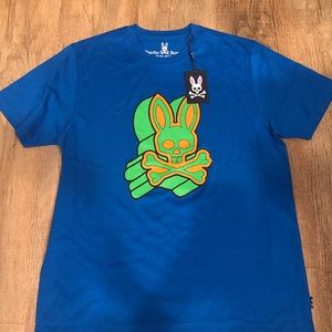 Psycho Bunny Tee , 100% cotton size 5 or M, New with tag.